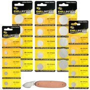 Exell Battery 26pc Essential Batteries Kit CR2430 CR927 CR1216 CR1620 CR2330 & Watch Opener EB-KIT-123